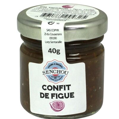 Confit Figue - pot verre 40g