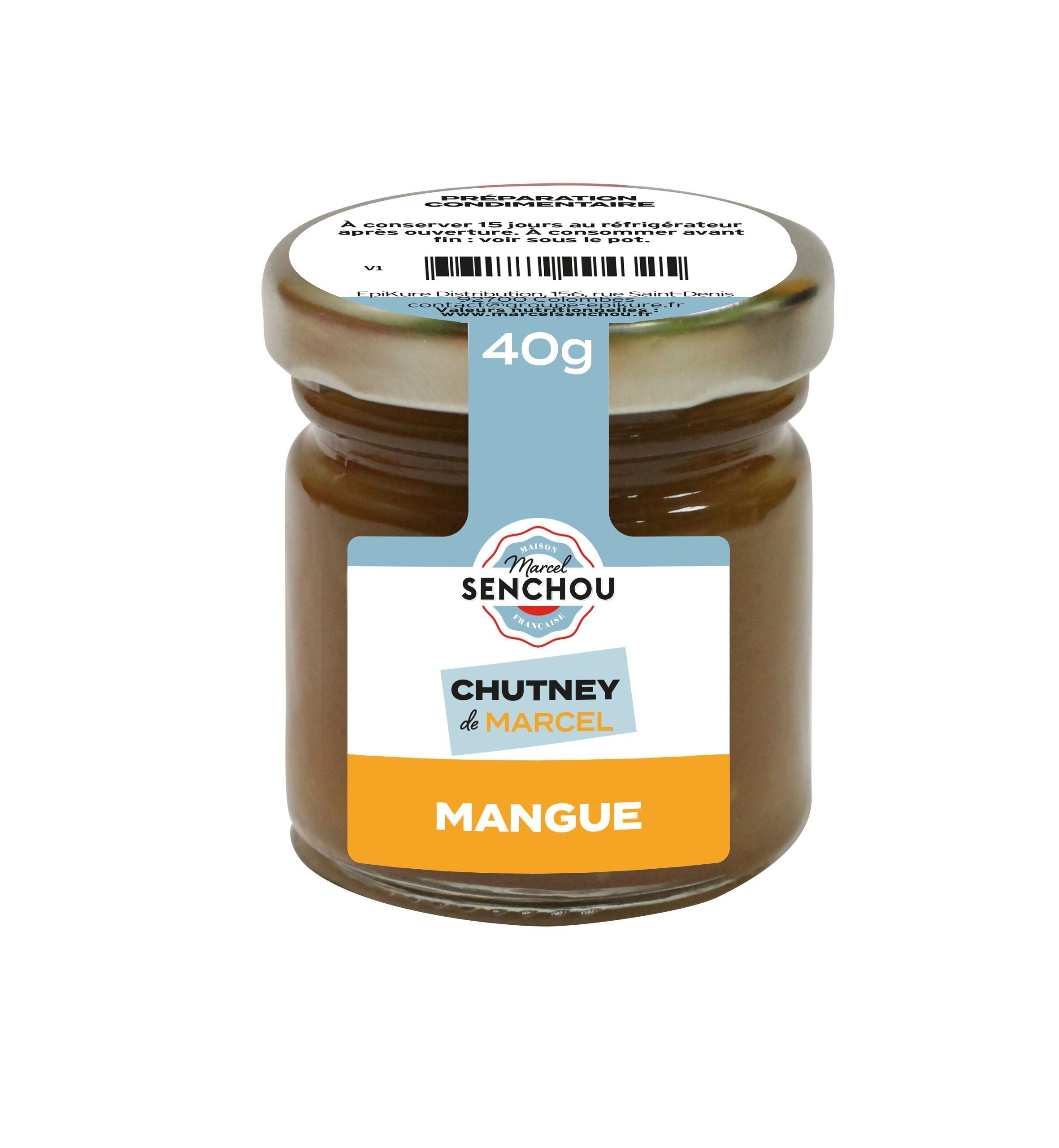 Mango Confit - Vaso vetro 40g