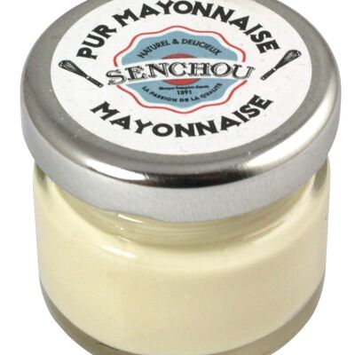 Mayonesa pura - Tarro de cristal de 25g