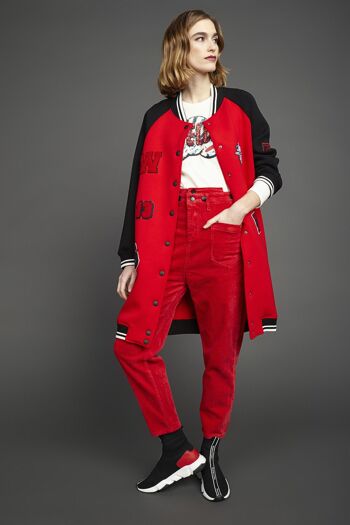 MANTEAU BERLIN SPORT ROUGE 1