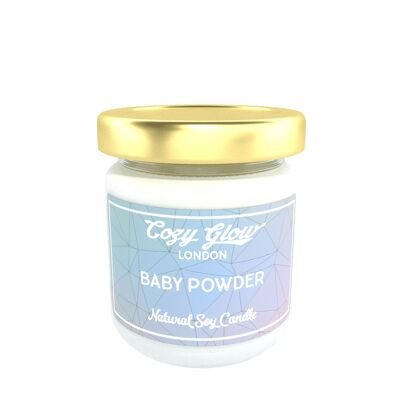 Bougie de soja régulière Baby Powder