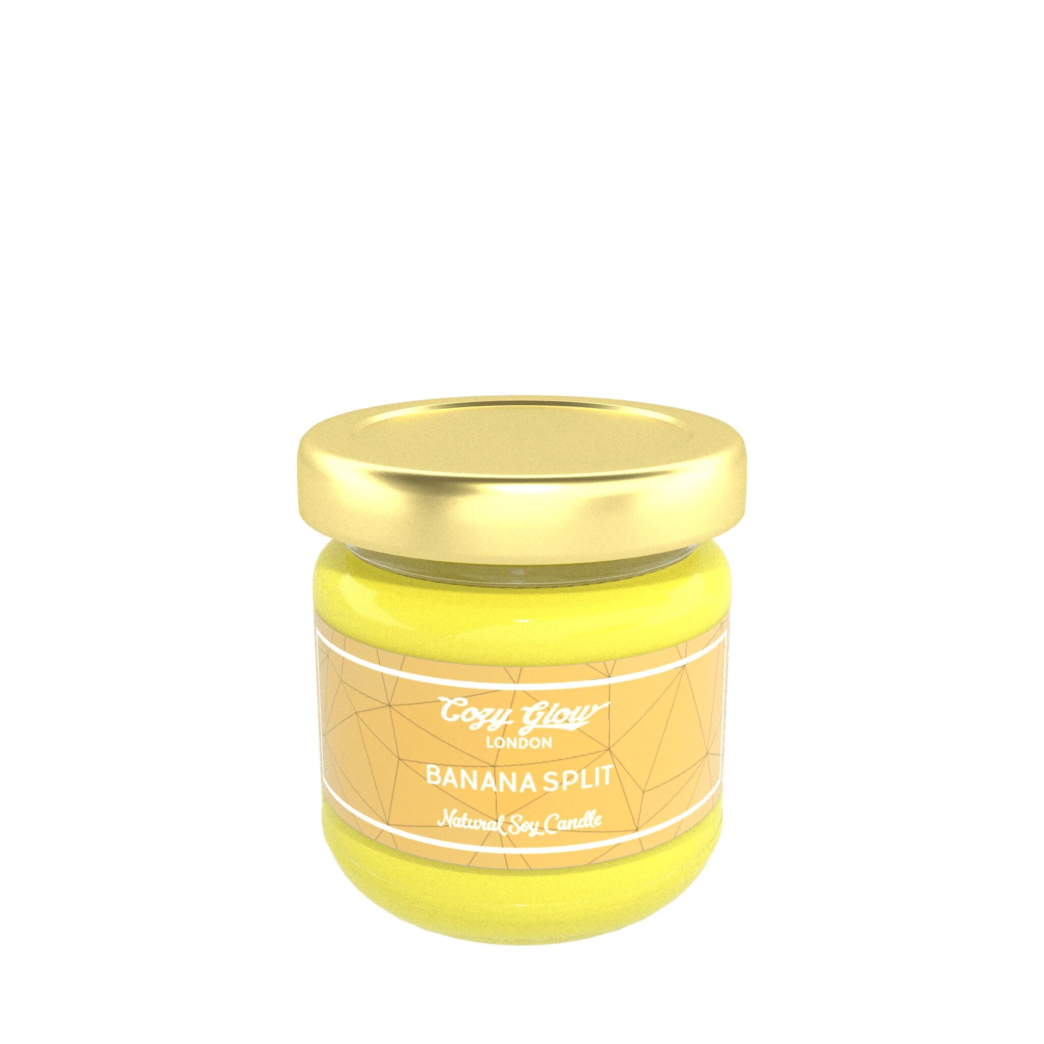 Mini Candela Di Soia Banana Split