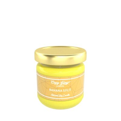 Banana Split mini Soy Candle