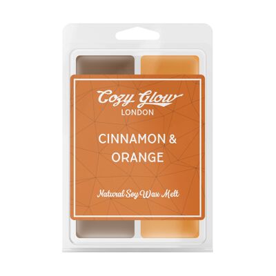 Cinnamon & Orange Soy Wax Melt Duo