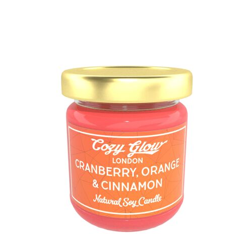 Cranberry, Orange & Cinnamon Regular Soy Candle