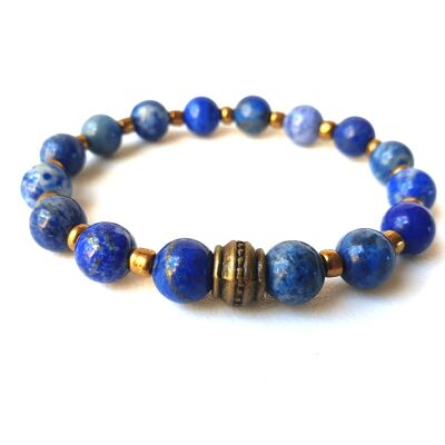 Bracelet vintage_lapis_lazuli_1