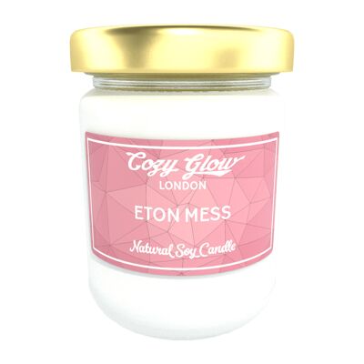 Candela di soia grande Eton Mess