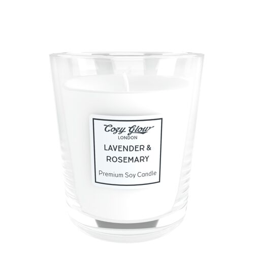 Lavender & Rosemary Premium Soy Candle
