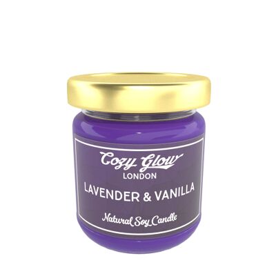Lavendel & Vanille Reguläre Sojakerze