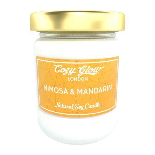 Mimosa & Mandarin Large Soy Candle