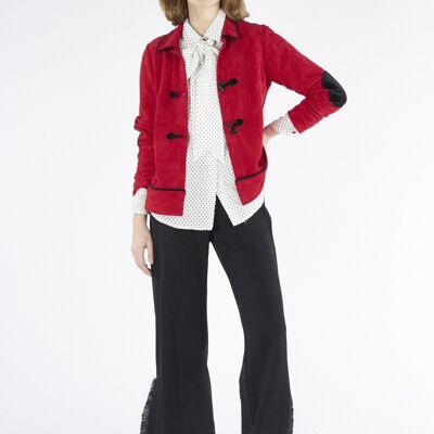 ROTE MONTREAL STRICKJACKE