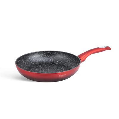 565 - Edënbërg Red Line - Ceramic skillet - 28 cm - 3-layer non-stick coating!