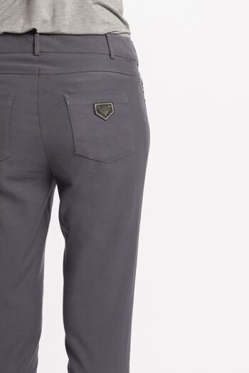 PANTALON NOIR JACK GRIS 2