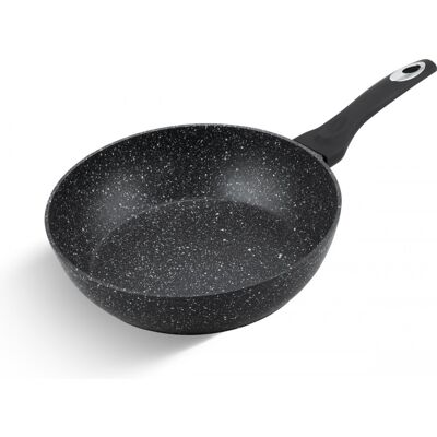 588 - Edënbërg Stonetec Line - Wok pan Ceramic - 28 cm - 3-layer non-stick coating!