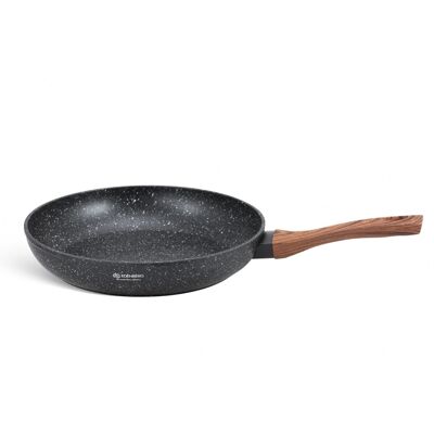 589 - Edënbërg Stonetec Line - Ceramic skillet - 28 cm - 3-layer non-stick coating!