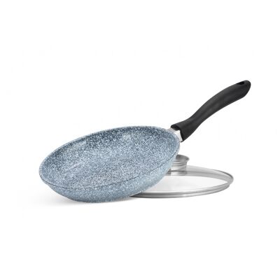 594 - Edënbërg Stonetec Line - Ceramic skillet - 24 cm - 3-layer non-stick coating!