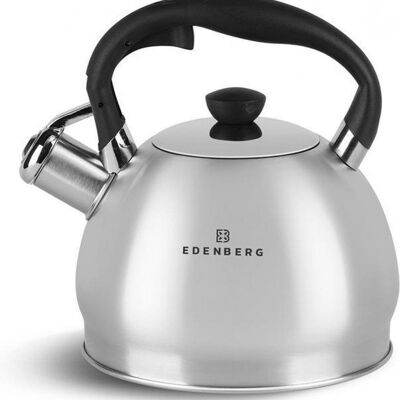 682 - Edënbërg Classic Line - Luxuriöser Pfeifkessel aus Edelstahl - 2.0 L