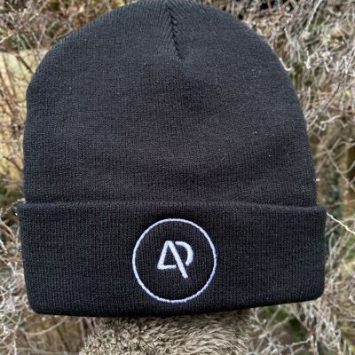 Black Beanie Soft Cuffed Beanie Streetwear Branding-Unisex