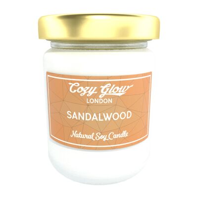 Sandalwood Large Soy Candle