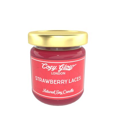 Candela di soia regolare Strawberry Laces