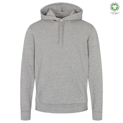 The Organic Hoodie Sweatshirt - Jones, Light Grey