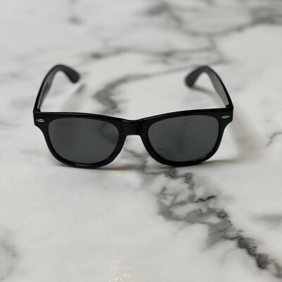 Sunglasses Black Minimal Design-Unisex