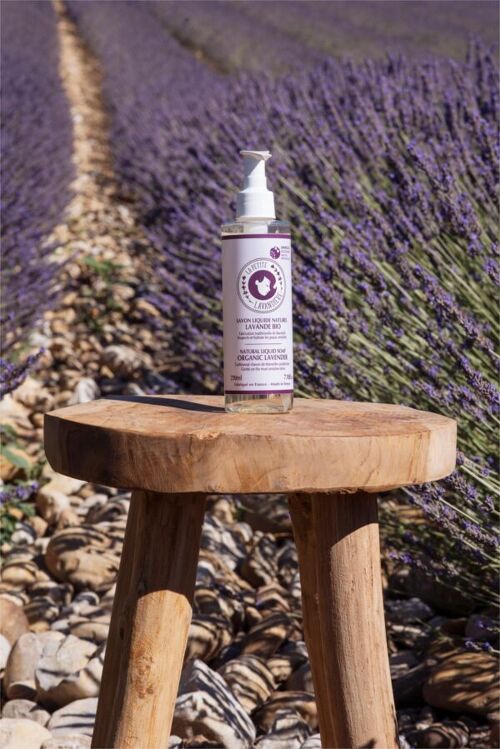 Liquid Soap Organic Lavender//Savon Liquide Lavande Bio 210ml