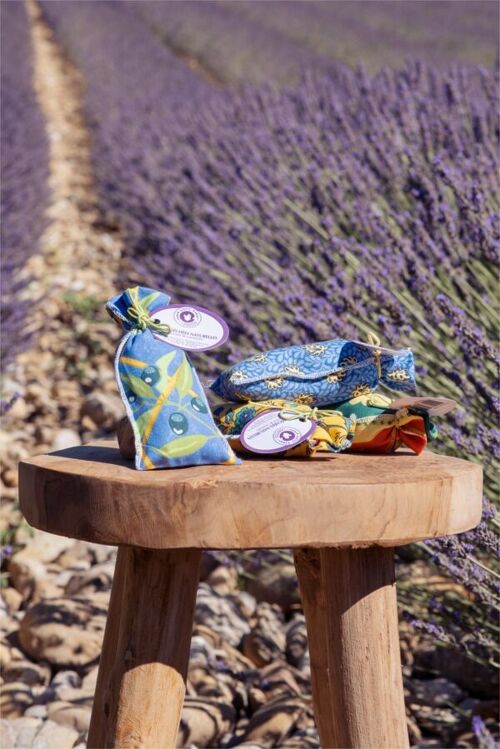 Sachet de fleurs mondées Tissu Provençal 20g