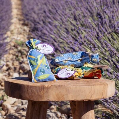 Beutel mit geschälten Blumen Stoff Provençal 20g