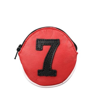 Porte monnaie rouge VBR7 / Red purse VBR7