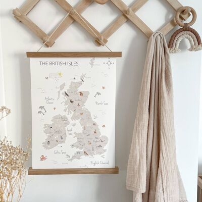 Stampa Fine Art Isole Britanniche