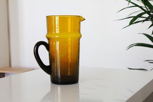 TRADITIONAL CARAFE amber color - 1L