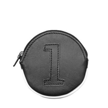 Porte monnaie noir AllB1 / Black purse AllB1