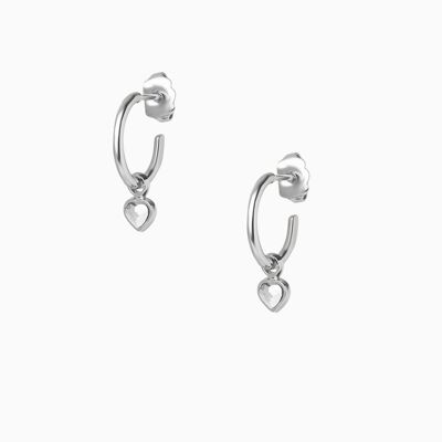 Hoops Coeur PM Palladium