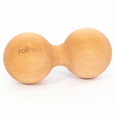 rolling wood double ball alder