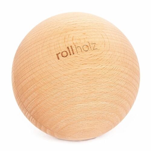 rollholz Kugel 10cm Buche