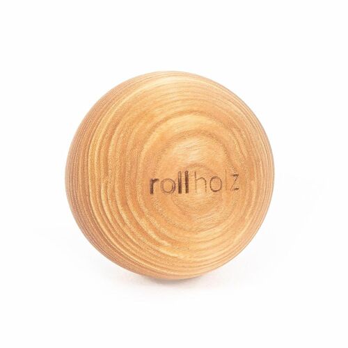 rollholz Kugel 7cm Esche