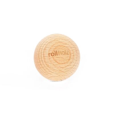 bola de madera rodante de haya 4cm
