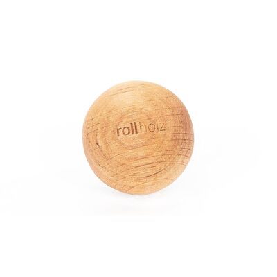 Bola de madera rodante de 4cm de aliso