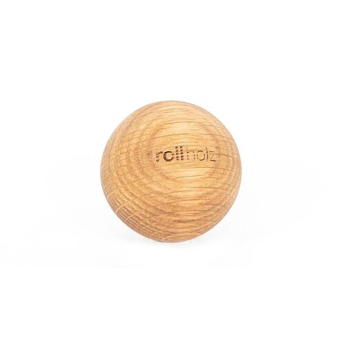 rollholz Kugel 4cm Eiche