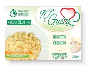 Risotto sans gluten avec sauce crémeuse au fromage - Expérience culinaire italienne 2