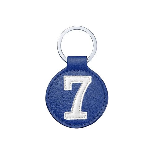 Buy wholesale Mini key ring n°7 white cobalt blue background