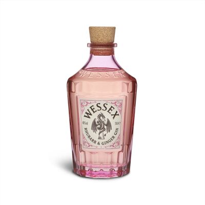 Wessex rhubarb & ginger gin 40%