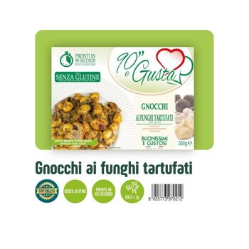 Gnocchis de pommes de terre sans gluten et champignons truffés - Délice gastronomique italien 1
