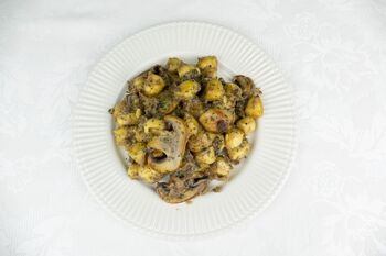 Gnocchis de pommes de terre sans gluten et champignons truffés - Délice gastronomique italien 5