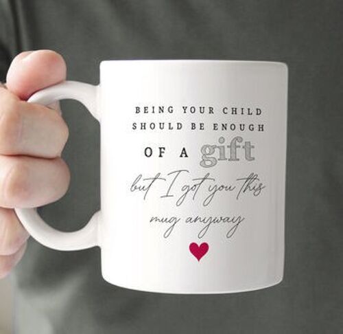 I Am The Gift Funny Mug