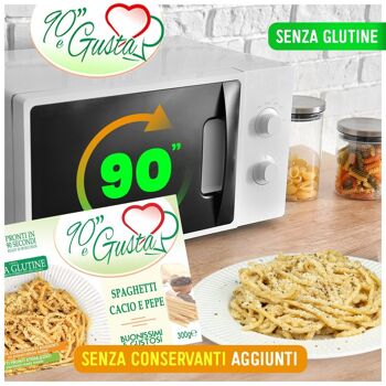 Spaghetti Cacio e Pepe sans gluten - Plat de pâtes italien classique 6