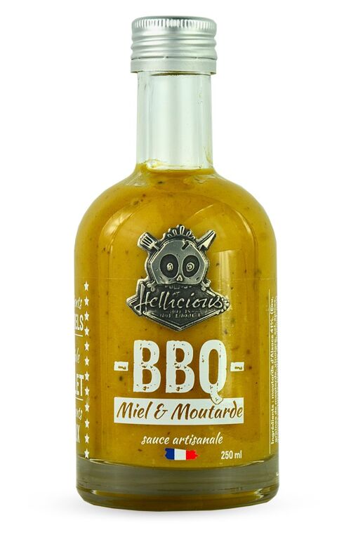 Sauce BBQ miel & moutarde Hellicious