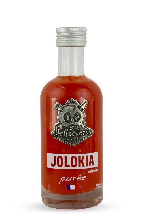Purée de piment Jolokia Hellicious - sauce piquante