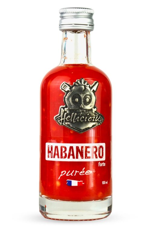 Purée de piment Habanero Hellicious - sauce piquante